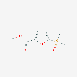 molecular formula C8H11O4P B8139962 Methyl 5-(dimethylphosphoryl)furan-2-carboxylate 