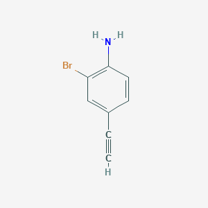 2-Bromo-4-ethynylaniline