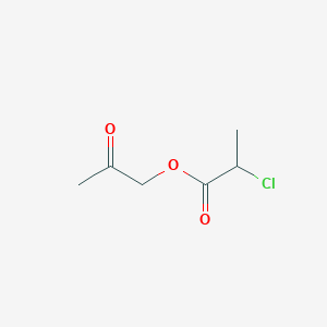 molecular formula C6H9ClO3 B8140225 2-Oxopropyl 2-chloropropanoate 