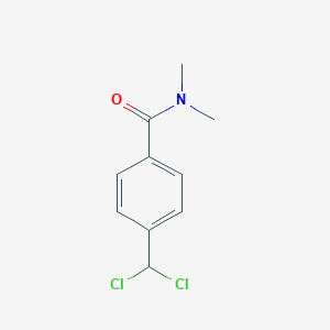molecular formula C10H11Cl2NO B8140315 4-(dichloromethyl)-N,N-dimethylbenzamide 