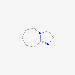 molecular formula C8H14N2 B8140362 2,5,6,7,8,9-Hexahydro-3H-imidazo[1,2-a]azepine 
