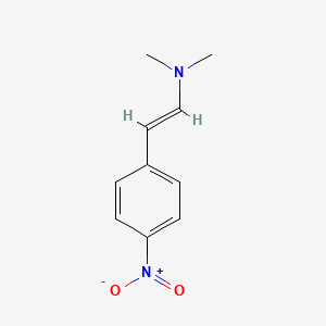molecular formula C10H12N2O2 B8140450 N,N-Dimethyl-2-(4-nitrophenyl)ethenamine 