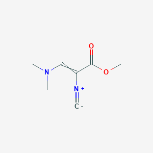 molecular formula C7H10N2O2 B8140564 3-Dimethylamino-2-isocyanoacrylic acid methylester 