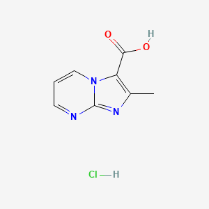 2-Methylimidazo[1,2-a]pyrimidine-3-carboxylic acid hydrochloride