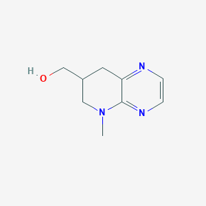 (5-methyl-7,8-dihydro-6H-pyrido[2,3-b]pyrazin-7-yl)methanol