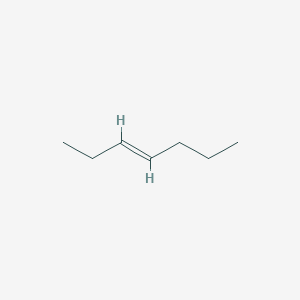 molecular formula C7H14 B081421 反式-3-庚烯 CAS No. 14686-14-7