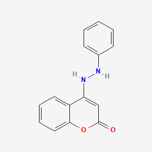 molecular formula C15H12N2O2 B8142663 4-(Phenylhydrazino)coumarin 