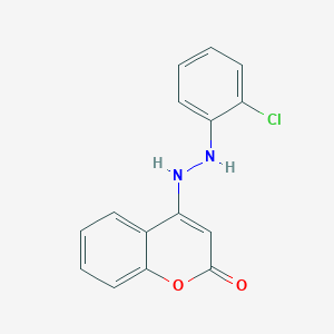 molecular formula C15H11ClN2O2 B8142671 4-(2-Chlorophenylhydrazino)coumarin 