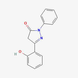 5-(2-hydroxyphenyl)-2-phenyl-4H-pyrazol-3-one