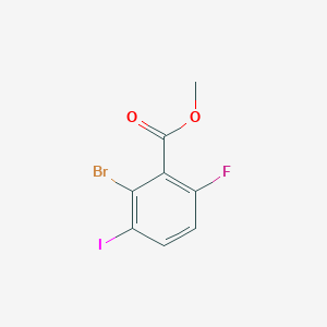 Methyl 2-bromo-6-fluoro-3-iodobenzoate