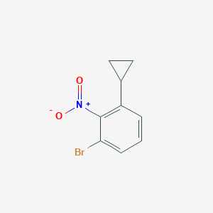 1-Bromo-3-cyclopropyl-2-nitrobenzene