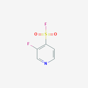 molecular formula C5H3F2NO2S B8143301 3-Fluoropyridine-4-sulfonyl fluoride 