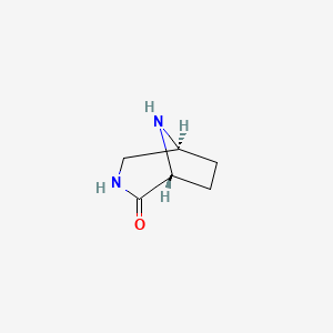 (1r,5s)-3,8-Diazabicyclo[3.2.1]octan-2-one