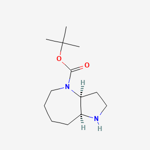 tert-butyl (3aS,8aS)-octahydropyrrolo[3,2-b]azepine-4(1H)-carboxylate