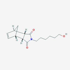 molecular formula C15H21NO3 B8143556 (1S,2R,6S,7R)-4-(6-hydroxyhexyl)-4-azatricyclo[5.2.1.02,6]dec-8-ene-3,5-dione 