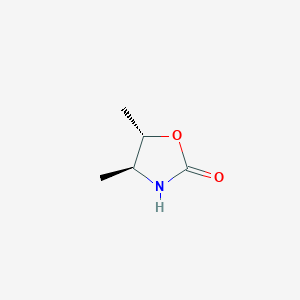 molecular formula C5H9NO2 B8143564 (4S,5S)-4,5-dimethyl-1,3-oxazolidin-2-one 