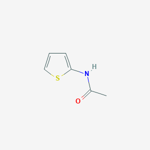 molecular formula C6H7NOS B081436 2-(乙酰氨基)噻吩 CAS No. 13053-81-1