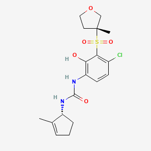 molecular formula C18H23ClN2O5S B8143684 (R,R)-Cxcr2-IN-2 