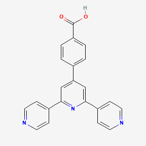 molecular formula C22H15N3O2 B8144070 4-([4,2':6',4''-三联吡啶]-4'-基)苯甲酸 