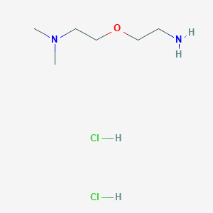 molecular formula C6H18Cl2N2O B8144263 2-(2-Aminoethoxy)-N,N-dimethylethanamine dihydrochloride 