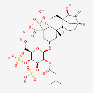 molecular formula C31H44K2O18S2 B8144436 Gummiferin 