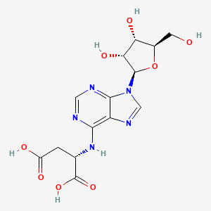 molecular formula C14H17N5O8 B8144472 Succinyladenosine 