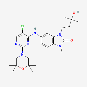 molecular formula C25H35ClN6O3 B8144512 Bcl6-IN-4 
