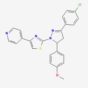 molecular formula C24H19ClN4OS B8144524 mTOR抑制剂-8 