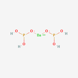 molecular formula BaH4O6P2 B8144592 Barium(2+);dihydrogen phosphite 