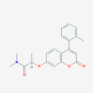 molecular formula C21H21NO4 B8144605 Ldc195943(imt1) 