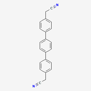 molecular formula C22H16N2 B8144674 2,2'-([1,1':4',1''-Terphenyl]-4,4''-diyl)diacetonitrile 
