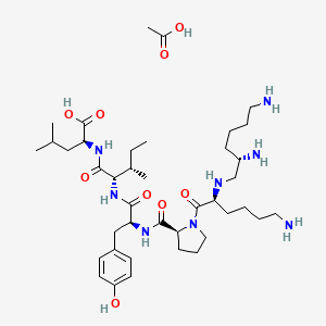 molecular formula C40H70N8O9 B8144713 JMV 449 (acetate) 