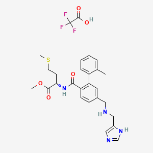 molecular formula C27H31F3N4O5S B8144809 Fti-2153 (tfa) 