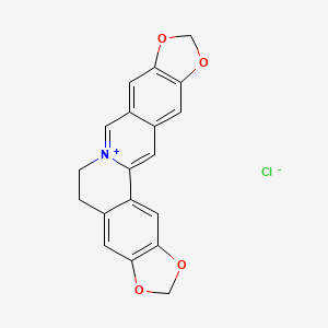 molecular formula C19H14ClNO4 B8144814 伪马钱子碱氯化物 