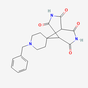 1'-Benzyl-3,7-diazaspiro[bicyclo[3.3.1]nonane-9,4'-piperidine]-2,4,6,8-tetraone