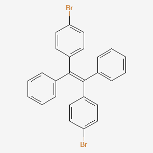molecular formula C26H18Br2 B8144835 1,2-联(4-溴苯基)-1,2-二苯基乙烯 