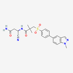 molecular formula C23H25N5O4S B8144846 Legumain inhibitor 1 