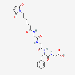 molecular formula C25H31N5O8 B8144859 MC-Gly-Gly-Phe-Gly 