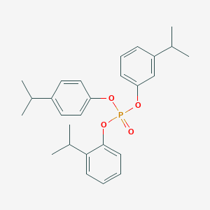 molecular formula C27H33O4P B8144935 (2-Propan-2-ylphenyl) (3-propan-2-ylphenyl) (4-propan-2-ylphenyl) phosphate 