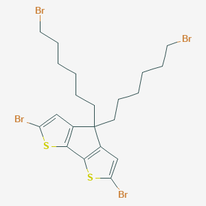 2,6-Dibromo-4,4-bis(6-bromohexyl)-4H-cyclopenta[1,2-b:5,4-b']dithiophene