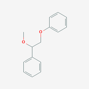 (1-Methoxy-2-phenoxyethyl)benzene