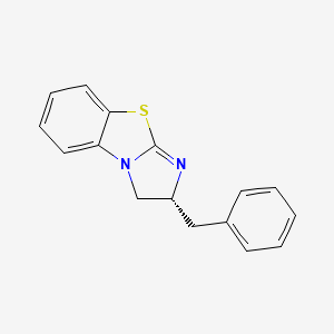 molecular formula C16H14N2S B8145339 (R)-2-Benzyl-2,3-dihydrobenzo[d]imidazo[2,1-b]thiazole 