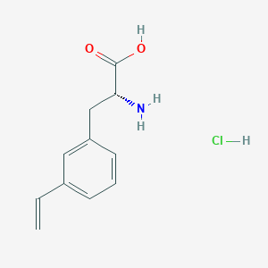 (R)-2-Amino-3-(3-vinylphenyl)propanoic acid hydrochloride