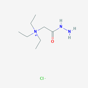 molecular formula C8H20ClN3O B8145398 N,N,N-Triethyl-2-hydrazinyl-2-oxoethanaminium chloride 