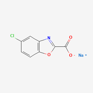molecular formula C8H3ClNNaO3 B8145399 CID 20229687 