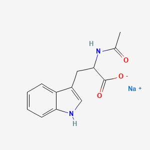 molecular formula C13H13N2NaO3 B8145523 CID 6454378 