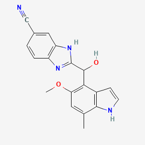 molecular formula C19H16N4O2 B8145627 Factor B-IN-1 