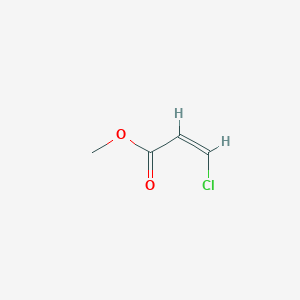 molecular formula C4H5ClO2 B8145683 顺式-3-氯丙烯酸甲酯 