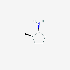 molecular formula C6H13N B8145717 (1S,2R)-2-Methyl-cyclopentylamine 
