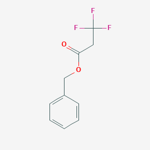 molecular formula C10H9F3O2 B8145733 Benzyl 3,3,3-trifluoropropanoate 